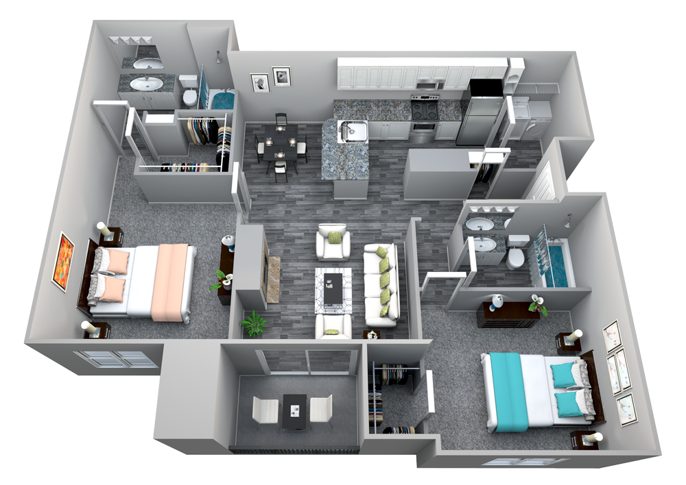 The Greenspring floorplan