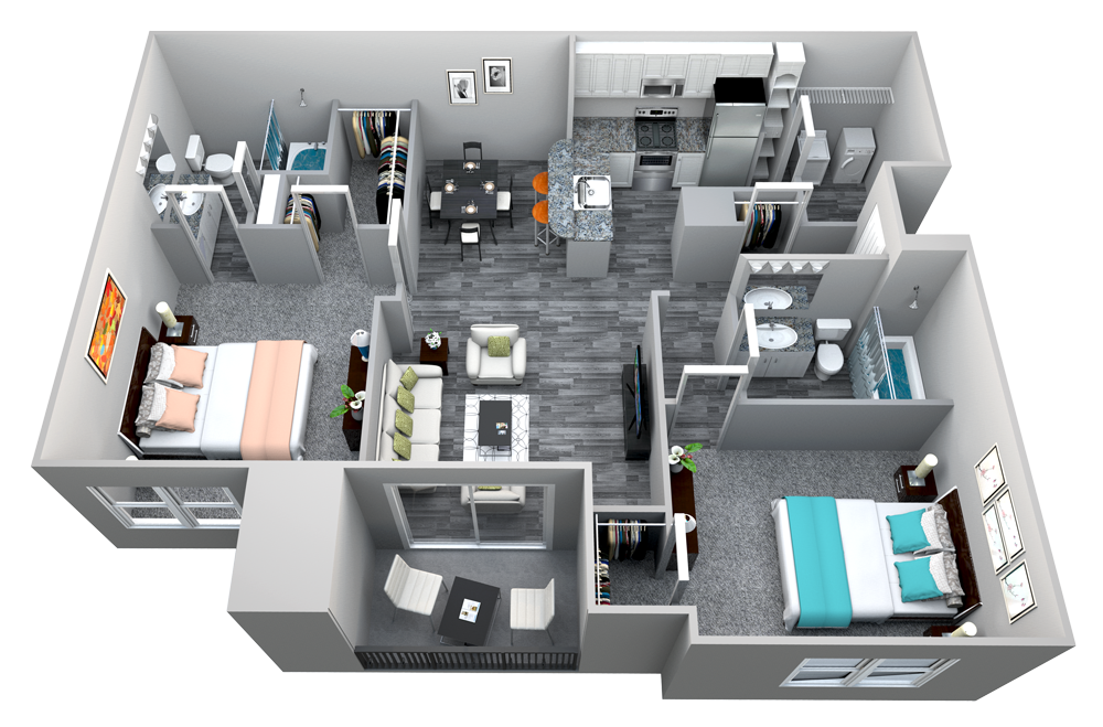 The Stevenson floorplan