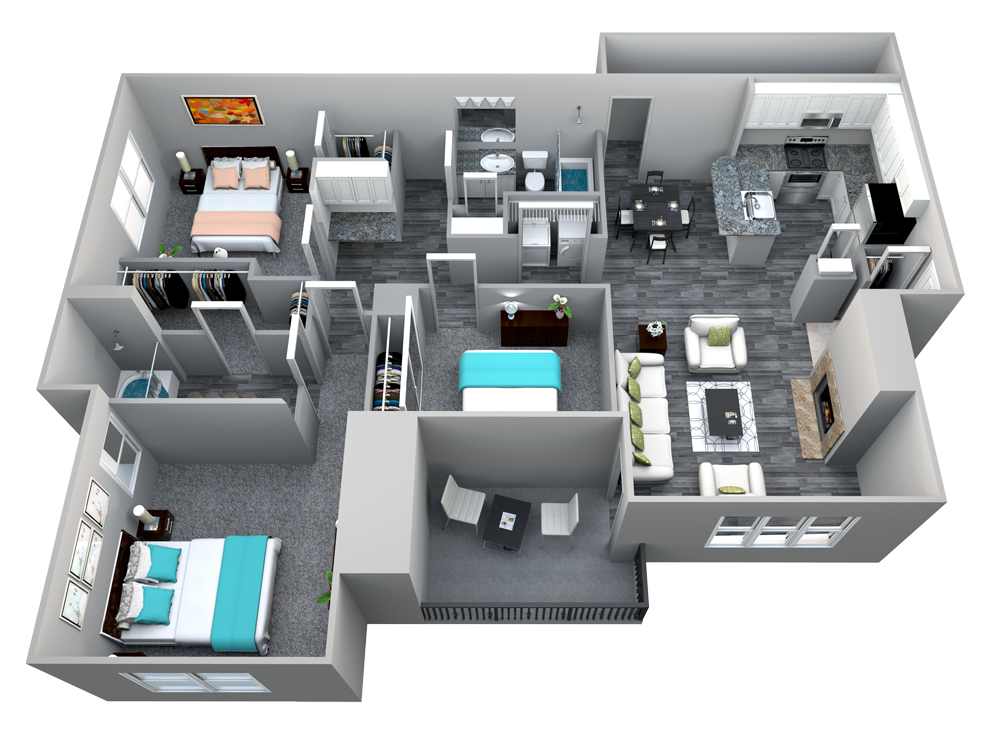 The Worthington Valley floorplan