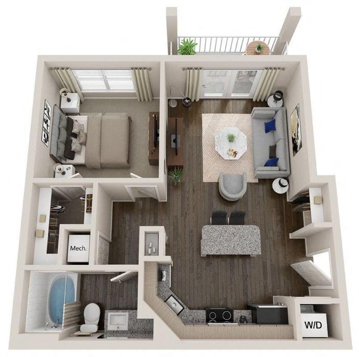 A1 floorplan
