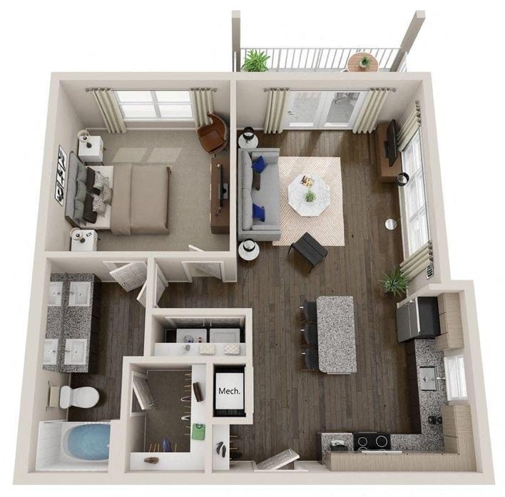 A4 floorplan