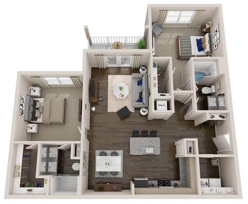 B2 floorplan