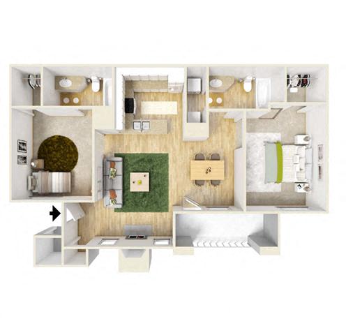 B2A floorplan
