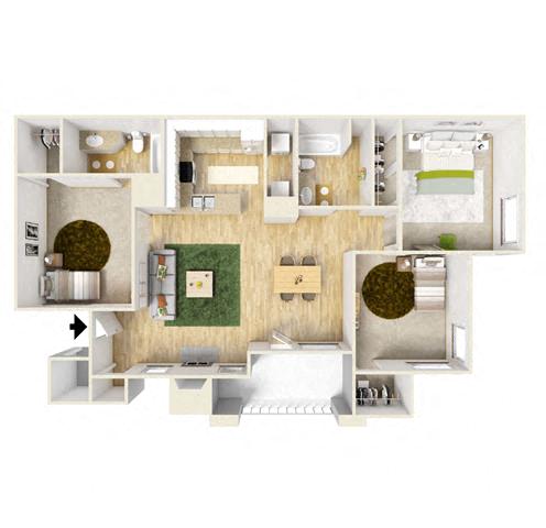 C2A floorplan