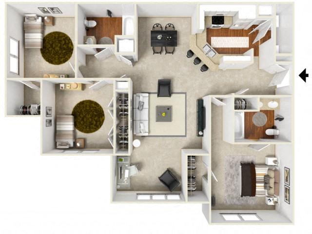 32B floorplan