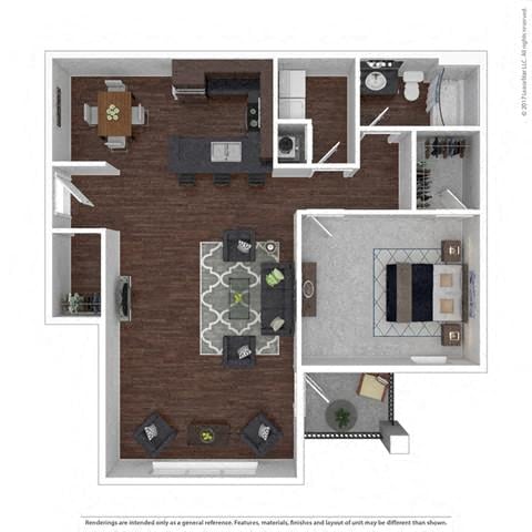 Amethyst Great Room floorplan