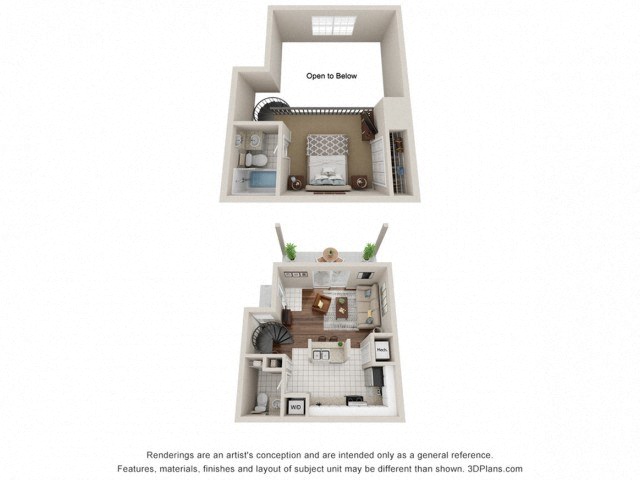 Luna Loft floorplan