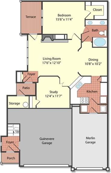 Merlin floorplan