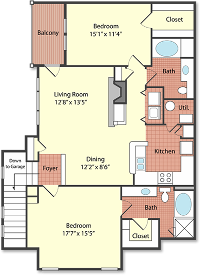 Turquine floorplan