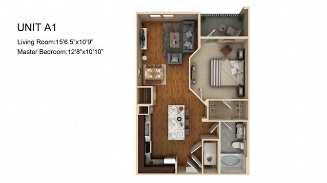 A1 floorplan