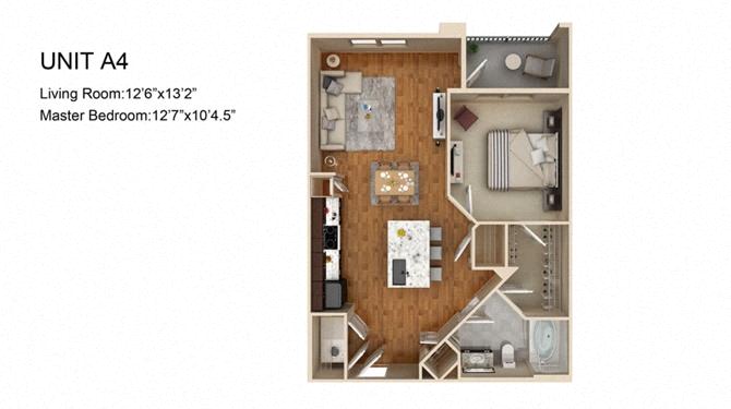 A4 floorplan
