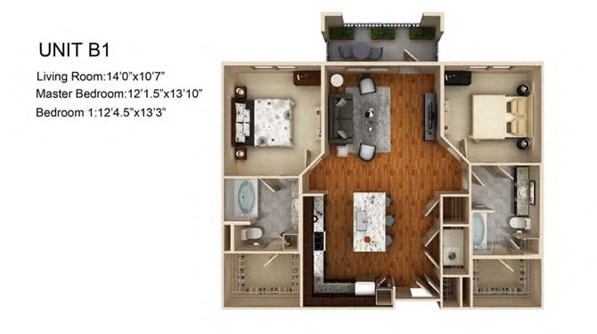 B1 floorplan