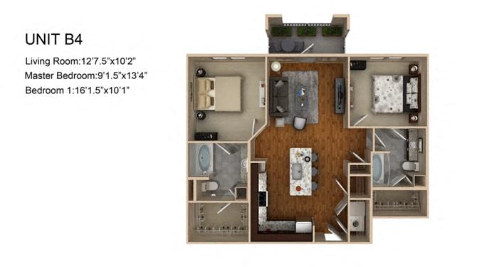 B4 floorplan