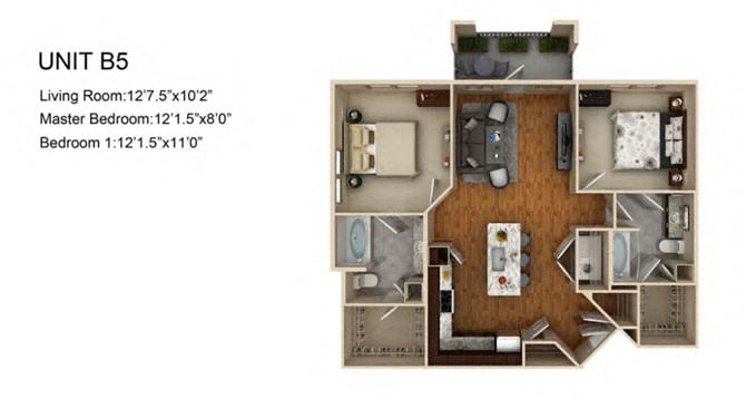 B5 floorplan