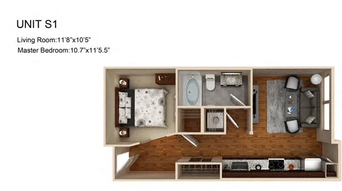 S1 floorplan