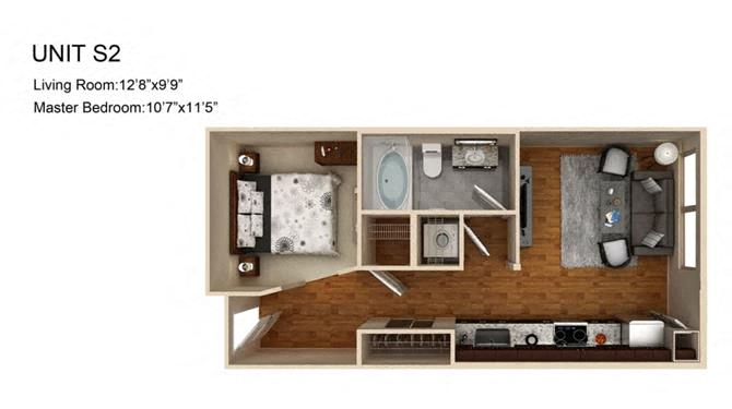S2 floorplan