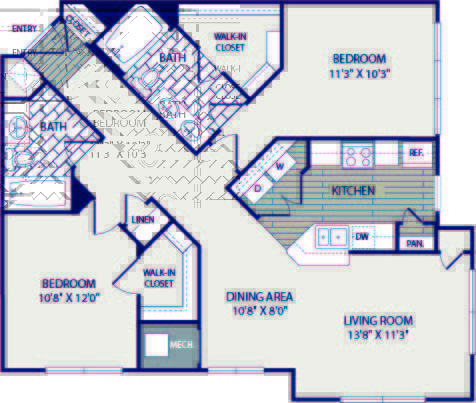Barlow floorplan