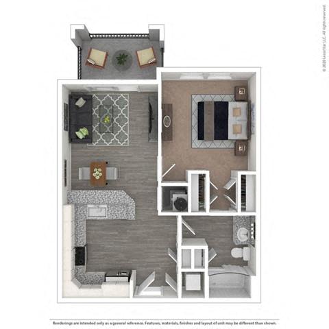 The Ashley floorplan
