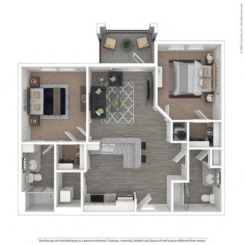 The Seabrook floorplan