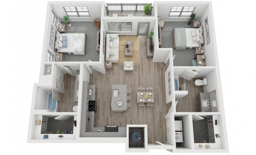 B2 floorplan