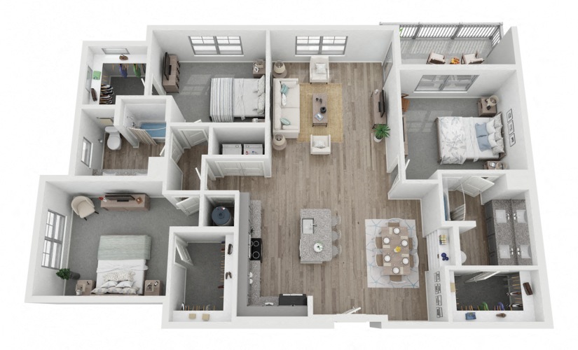 C1 floorplan