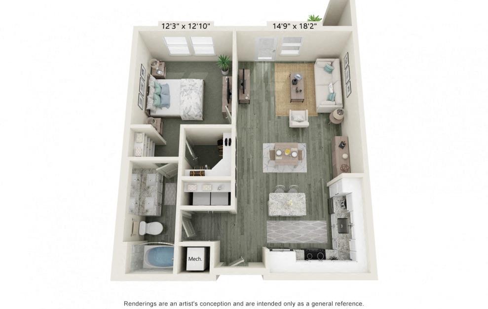 A2 floorplan