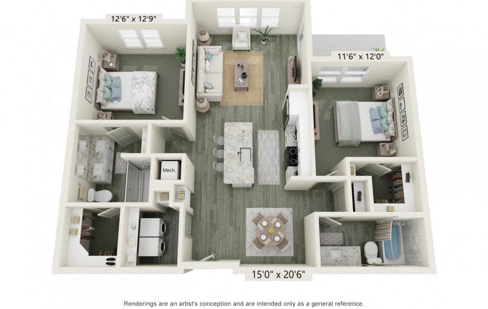 B2 floorplan