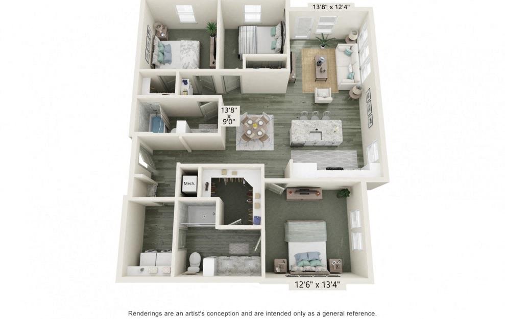 C1 floorplan