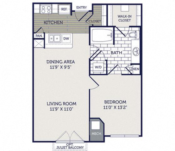 Bennet floorplan