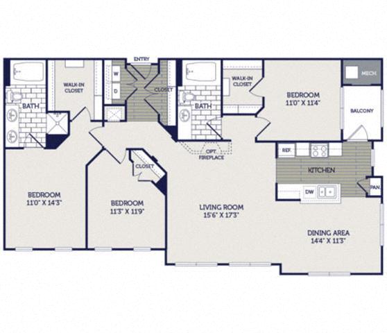 Harrington floorplan