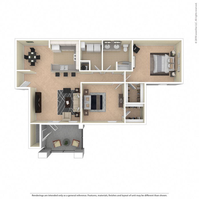 The Biltmore floorplan