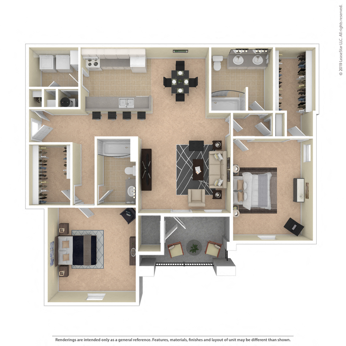 The Calloway floorplan