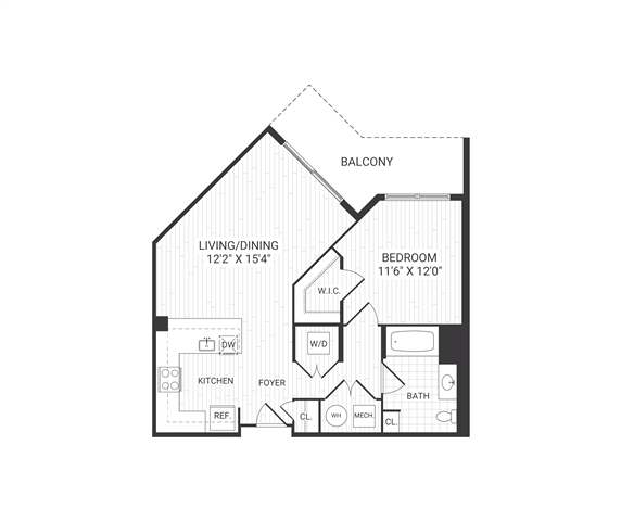 Floor plan layout diagram for Beacon A10
