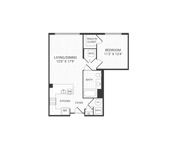Floor plan layout diagram for Beacon A5