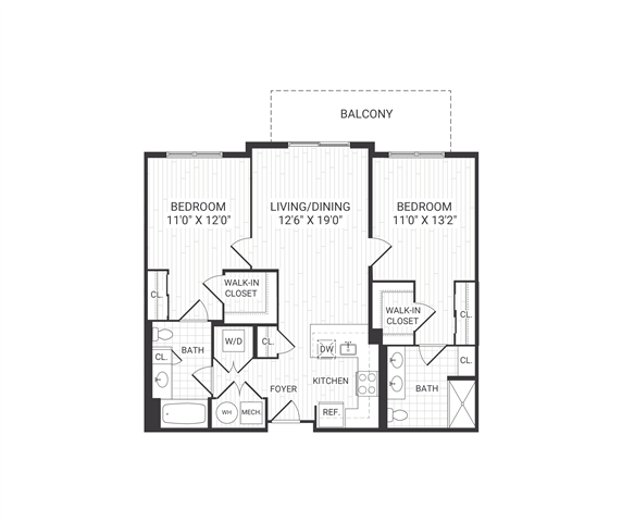 Floor plan layout diagram for Beacon B5
