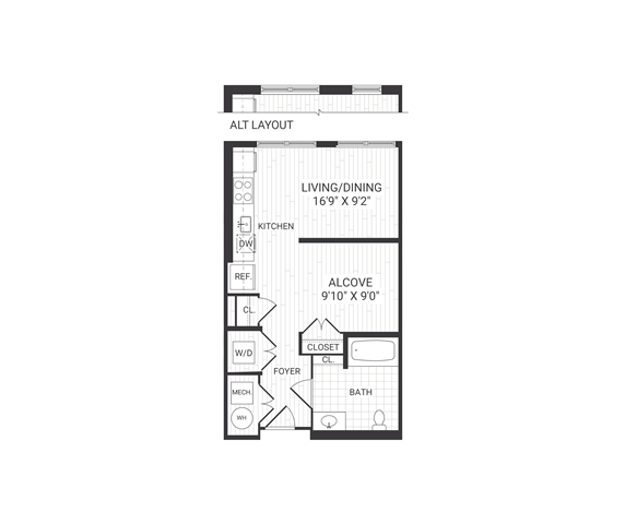 Floor plan layout diagram for Beacon S3H
