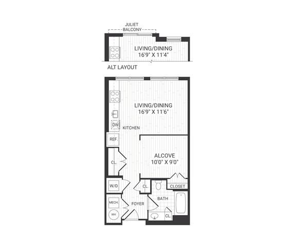 Floor plan layout diagram for Beacon S5