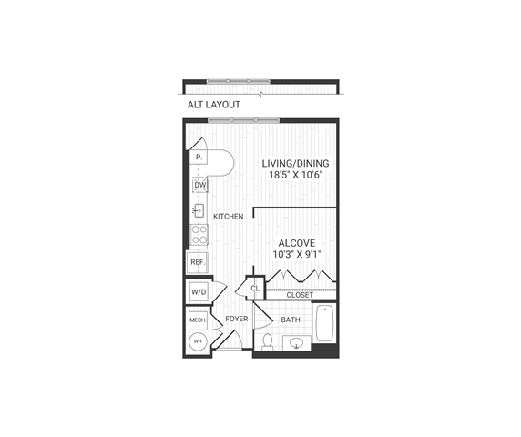 Floor plan layout diagram for Beacon S6