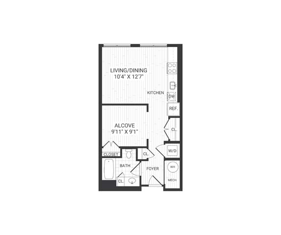 Floor plan layout diagram for S2