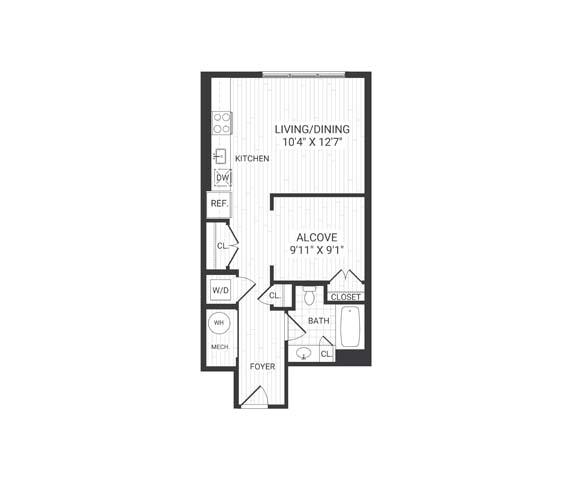 Floor plan layout diagram for S4