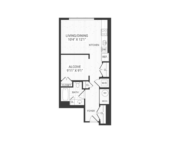 Floor plan layout diagram for S5