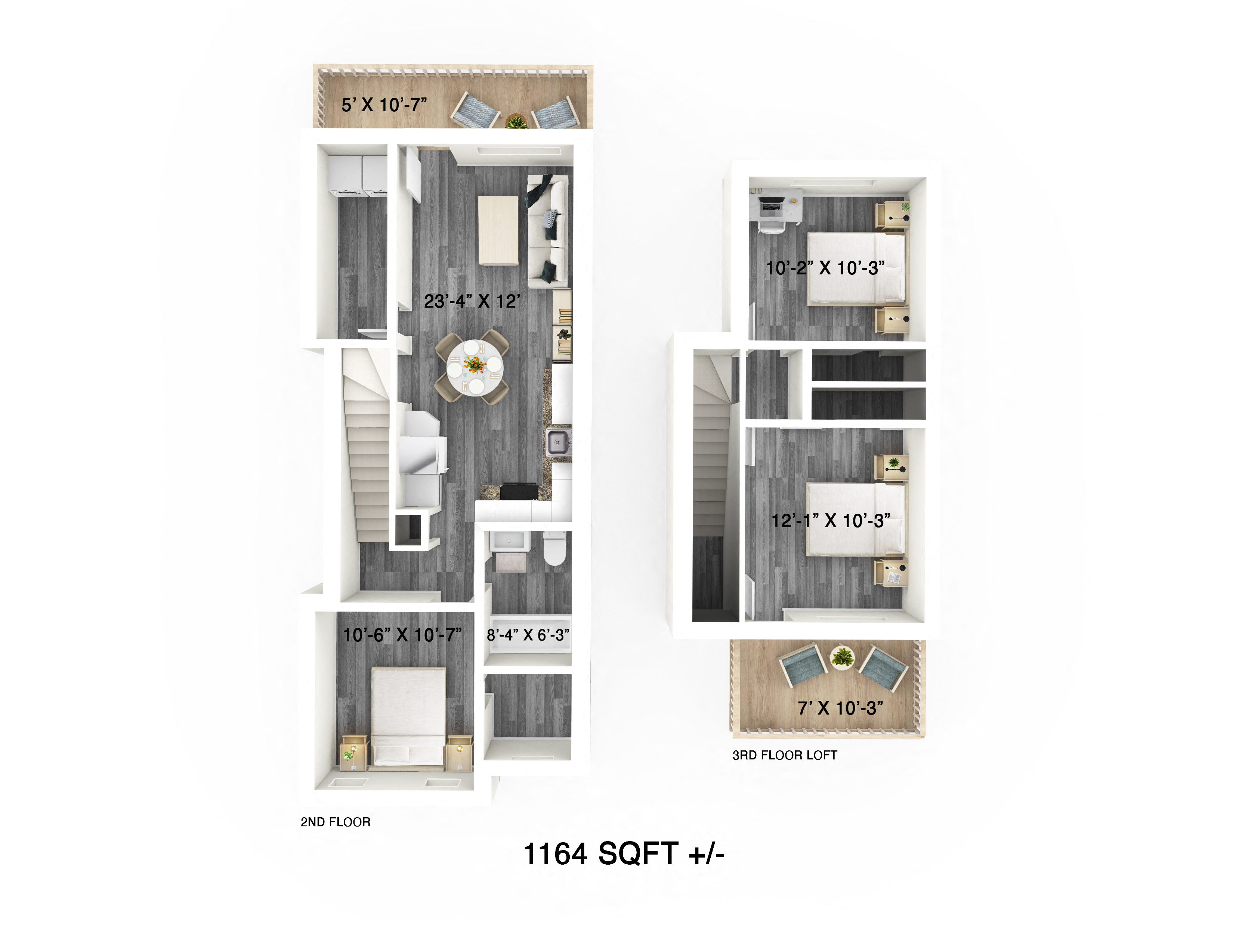 Suite A Floorplan