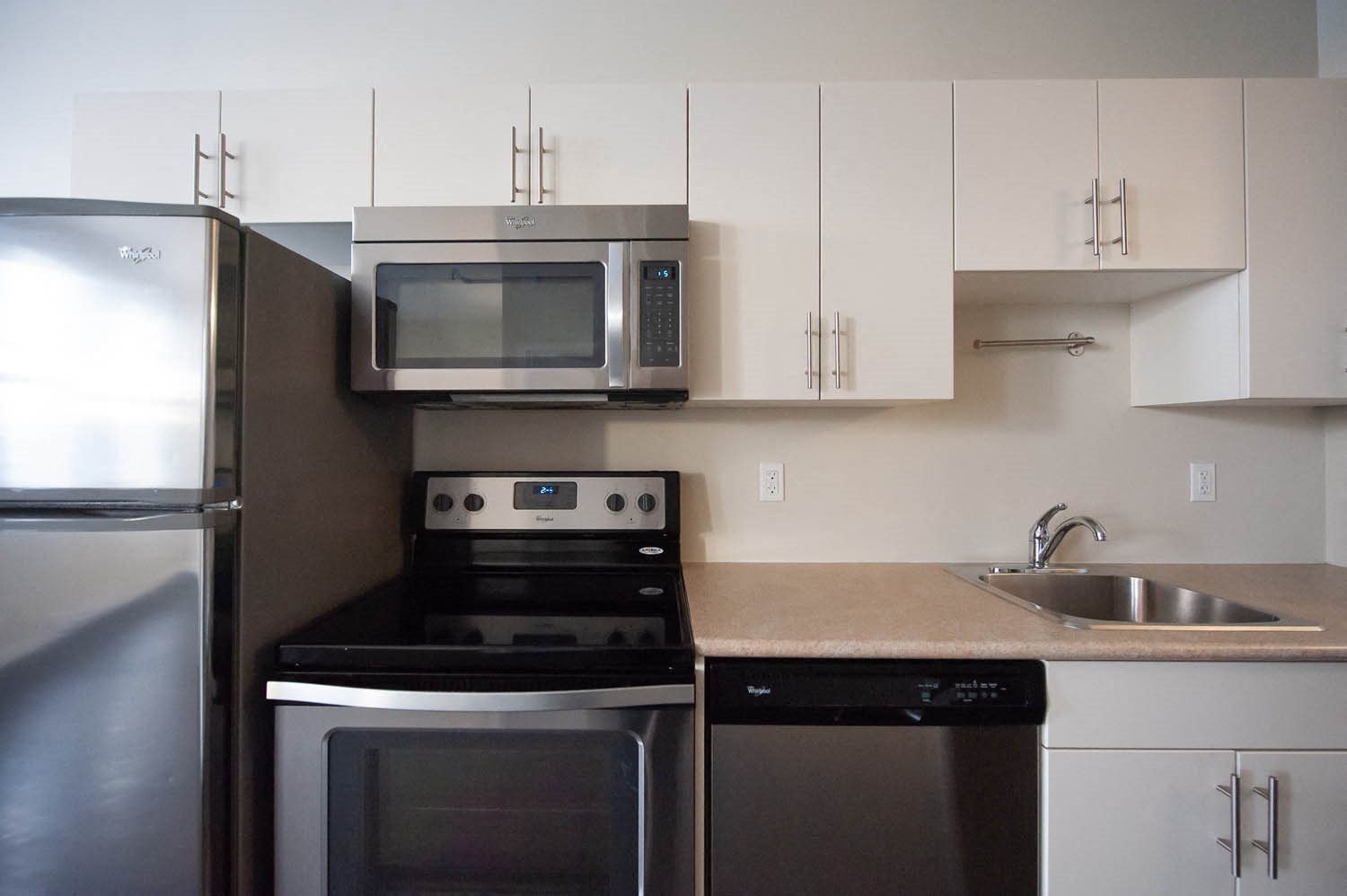 Kitchen Area at 300 Tache Apartment, Winnipeg, MB.