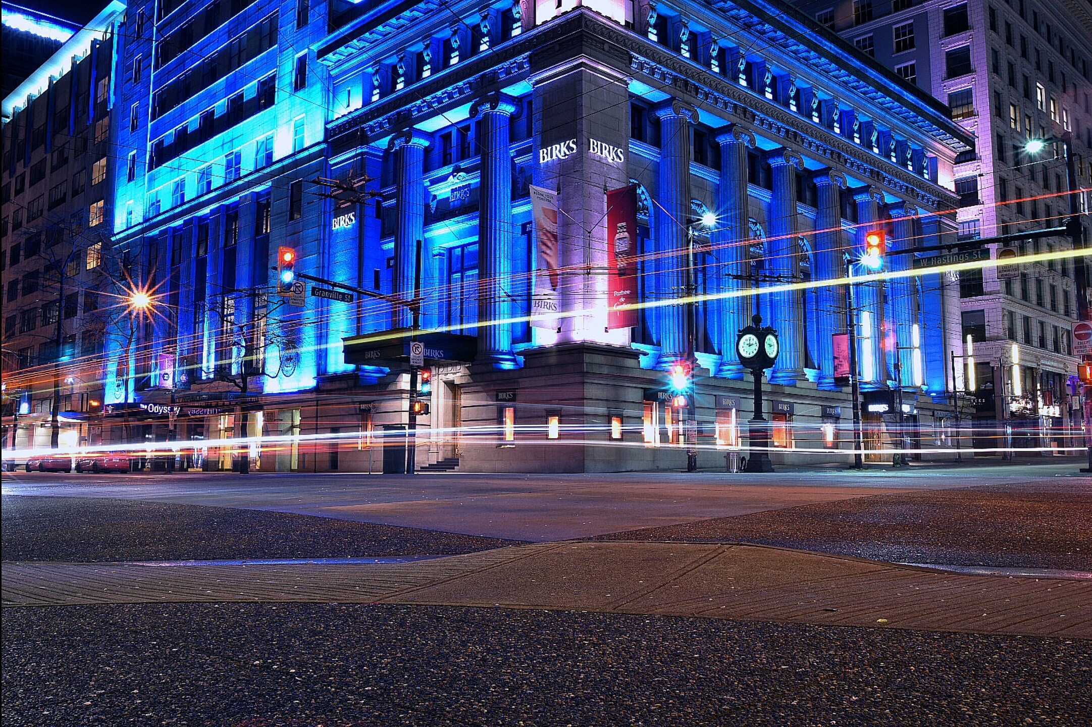 Birks building downtown Vancouver