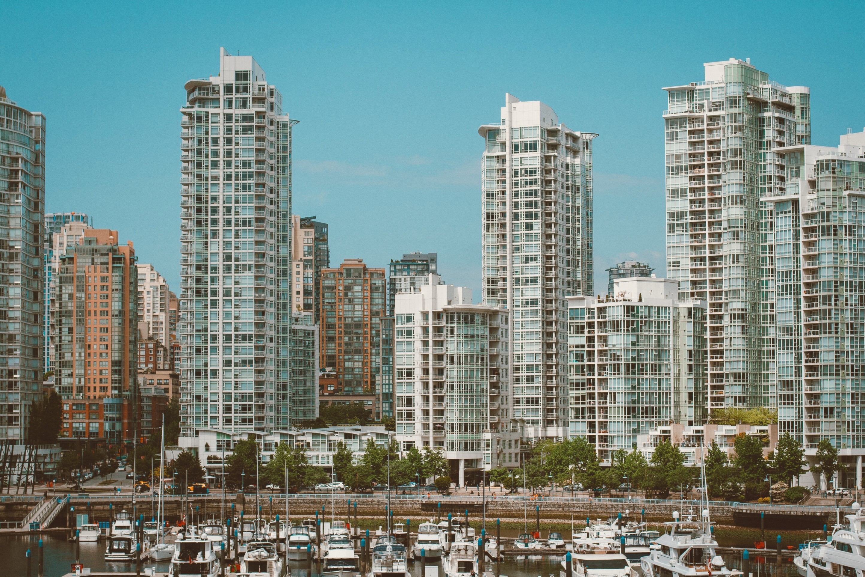 View of buildings next to the water