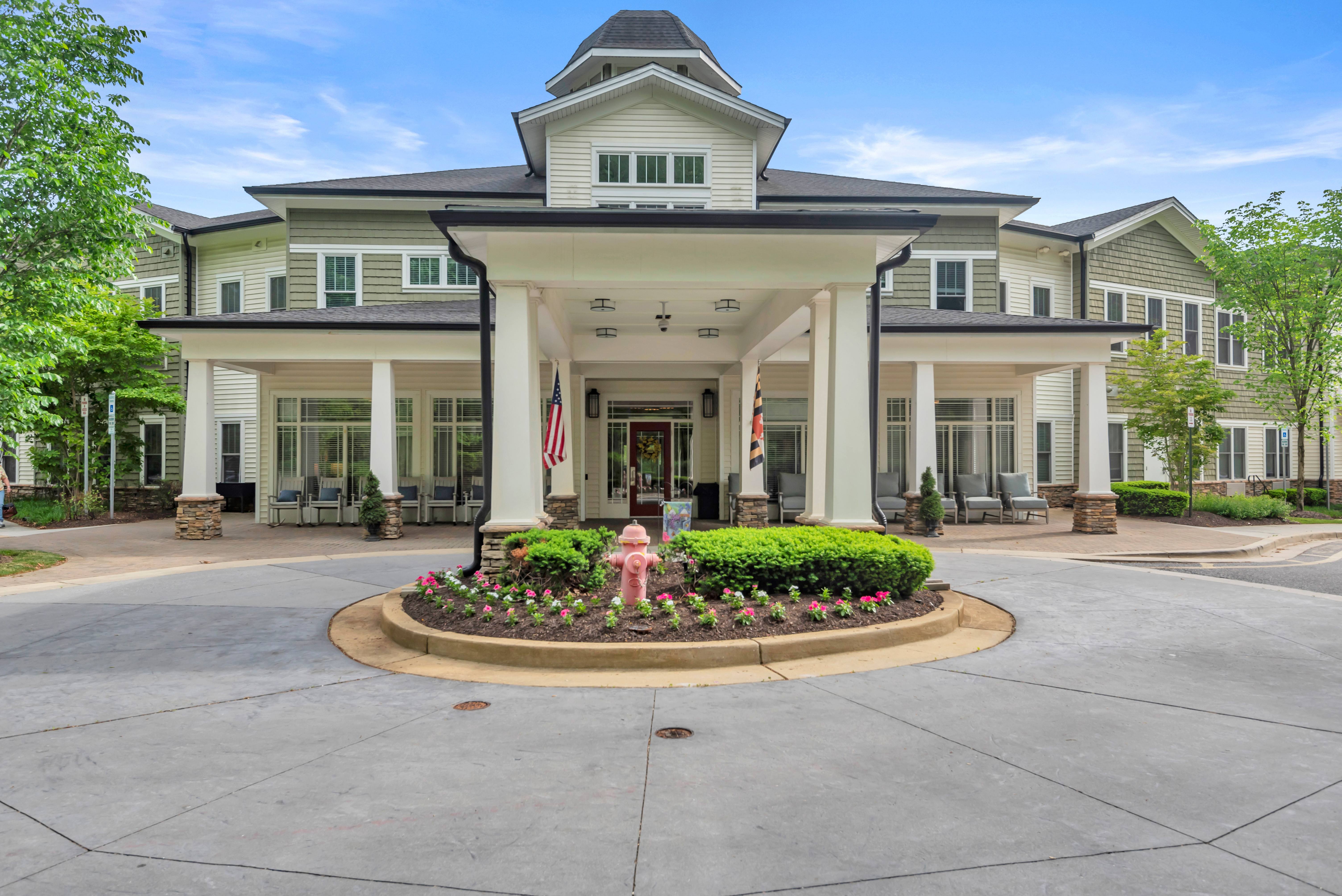 Exterior Landscape at Spring Arbor of Severna Park, Severna Park, MD, 21146