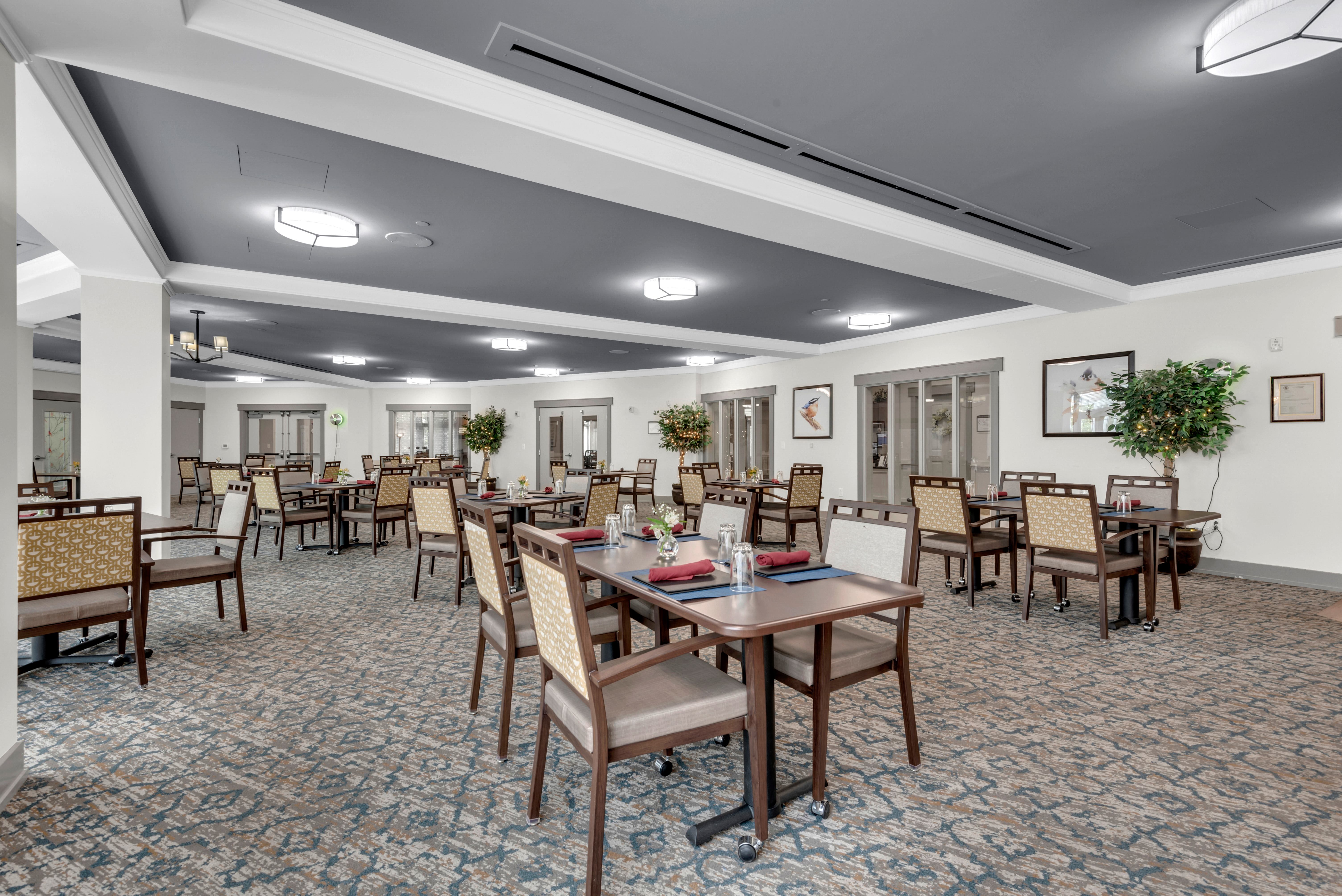 Dining Area at Spring Arbor of Severna Park, Severna Park, Maryland
