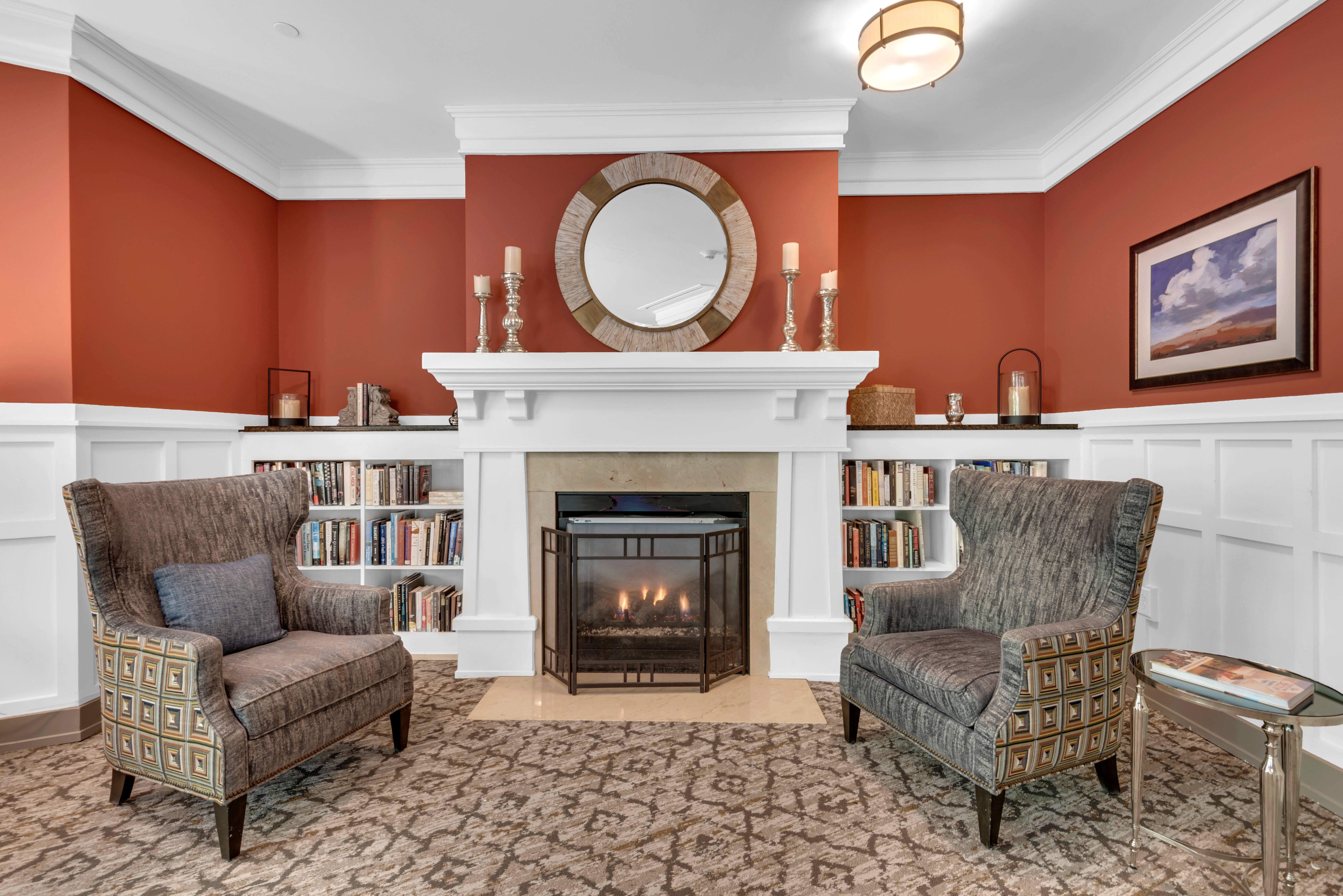 Fireplace Living at Spring Arbor of Severna Park, Severna Park, 21146