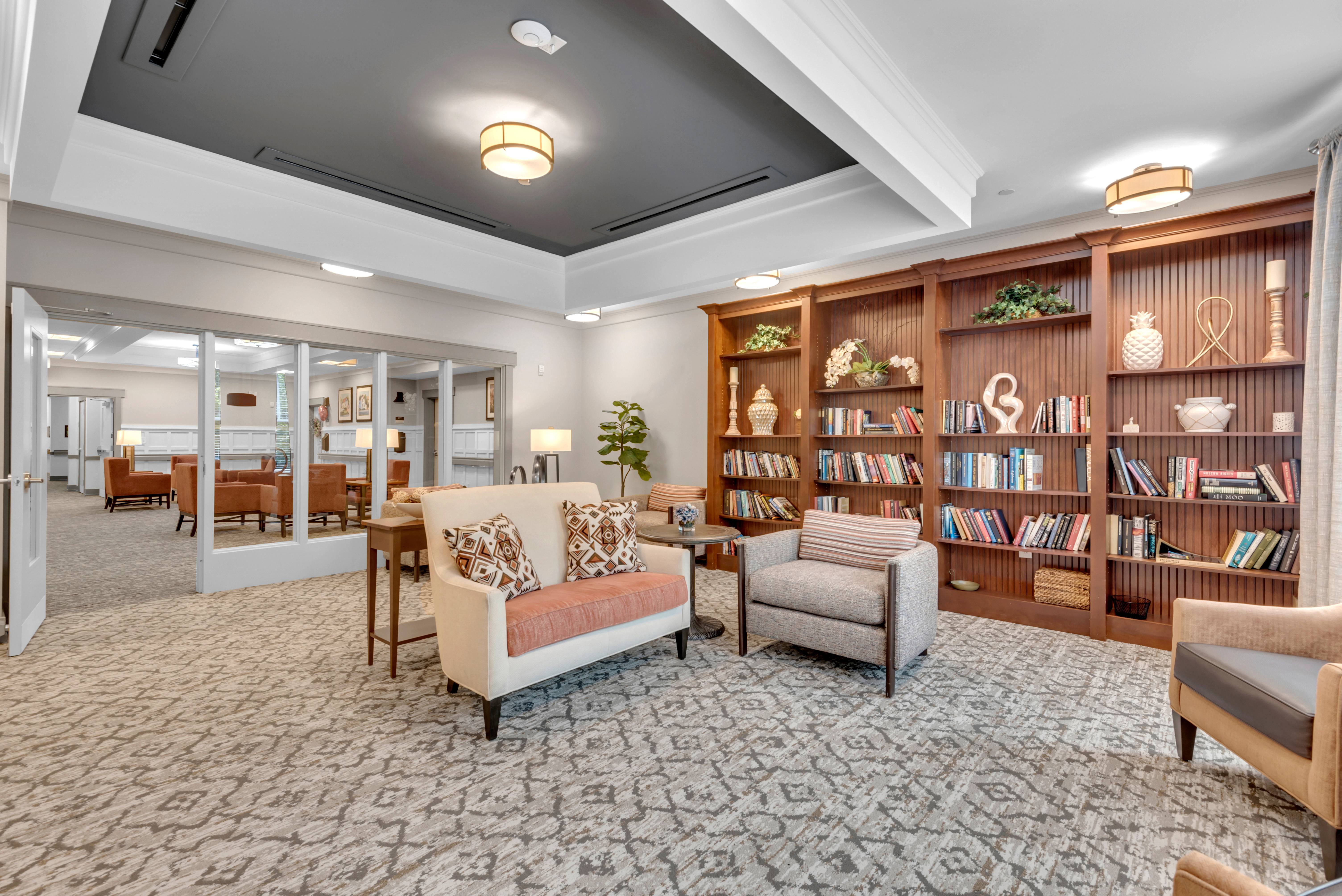 Library at Spring Arbor of Severna Park, Severna Park, Maryland