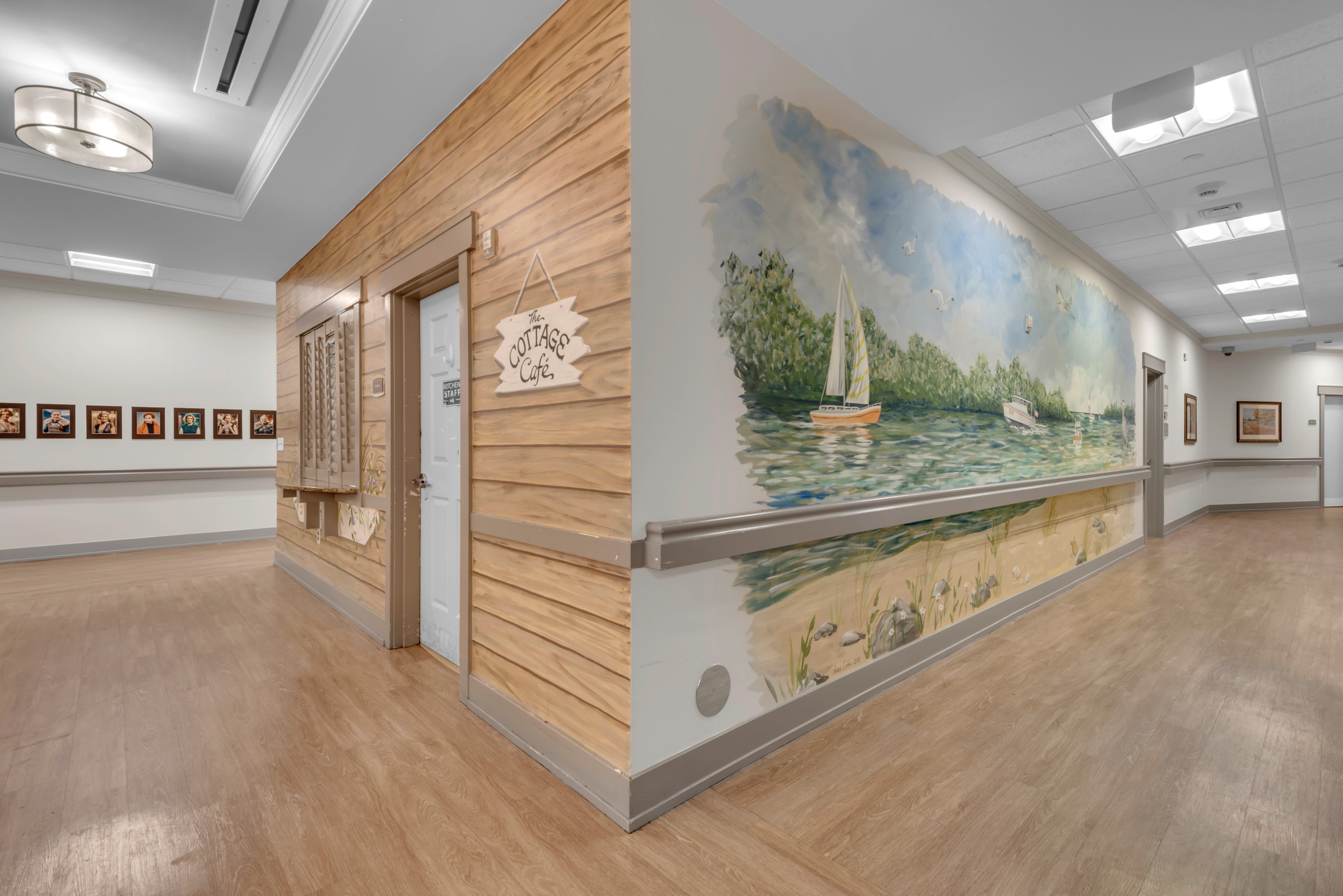 Mural at Spring Arbor of Severna Park, Severna Park, Maryland